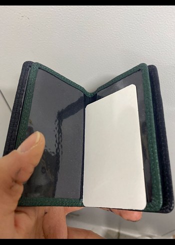 Tergan Siyah Erkek Deri Cüzdan - Görsel 2