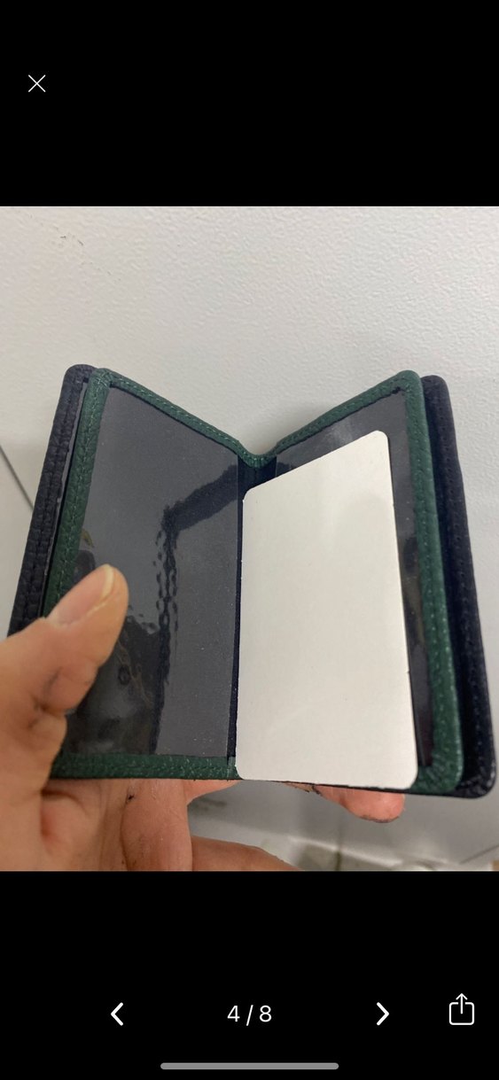 Tergan Siyah Erkek Deri Cüzdan - Görsel 2