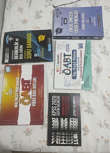KPSS ve ÖABT çalışma kitapları