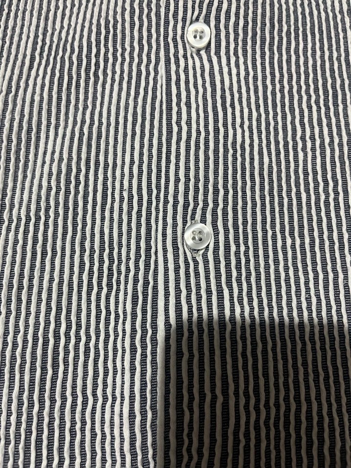 Erkek Gri Kısa Kollu esnek Gömlek - Görsel 3