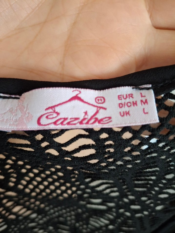 siyah dantel ceket - Görsel 3