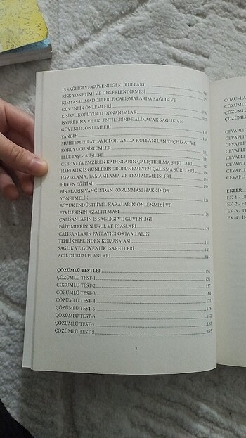 İş sağlığı ve güvenliği uzmanlığı sınava hazırlık kitabı  - Görsel 4