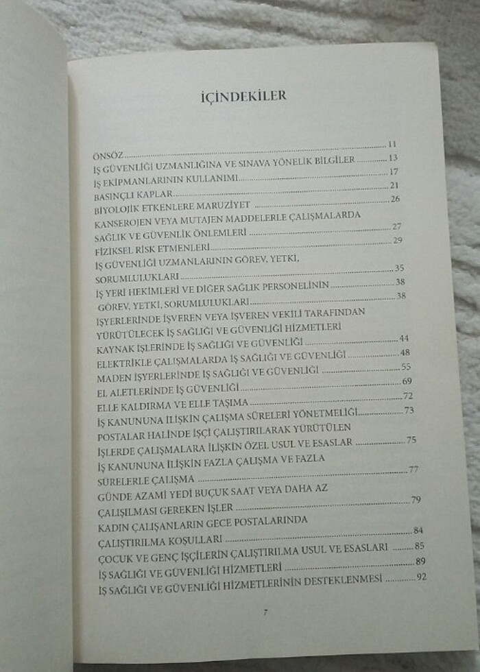 İş sağlığı ve güvenliği uzmanlığı sınava hazırlık kitabı  - Görsel 3