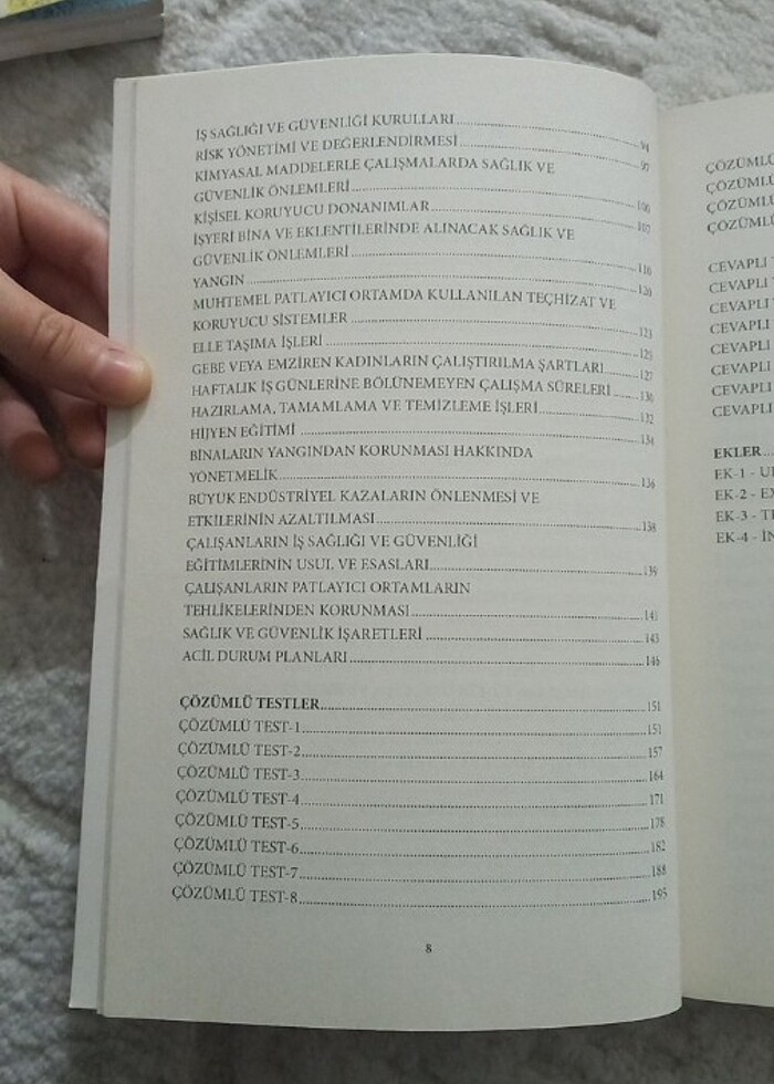 İş sağlığı ve güvenliği uzmanlığı sınava hazırlık kitabı  - Görsel 4