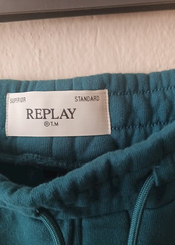 replay Erkek Turkuaz Rahat Kesim Eşofman Altı - Görsel 2