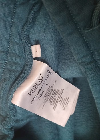 replay Erkek Turkuaz Rahat Kesim Eşofman Altı - Görsel 5