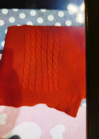 Kadın tarçın renk Uzun Triko Elbise - Görsel 2