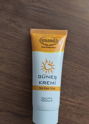 Ersağ güneş kremi