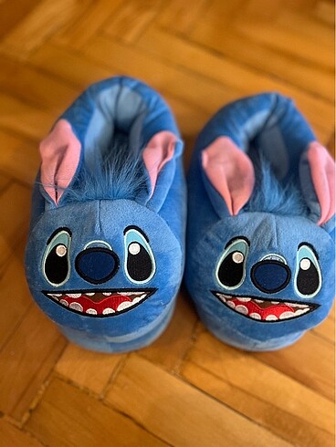 Stitch ev botu panduf peluş