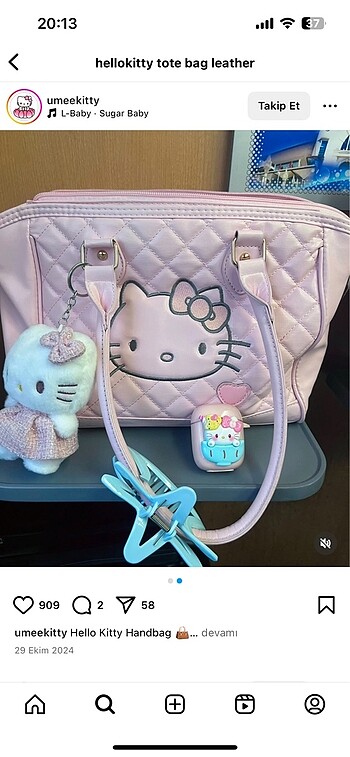 Diğer Hello kitty kol çantası
