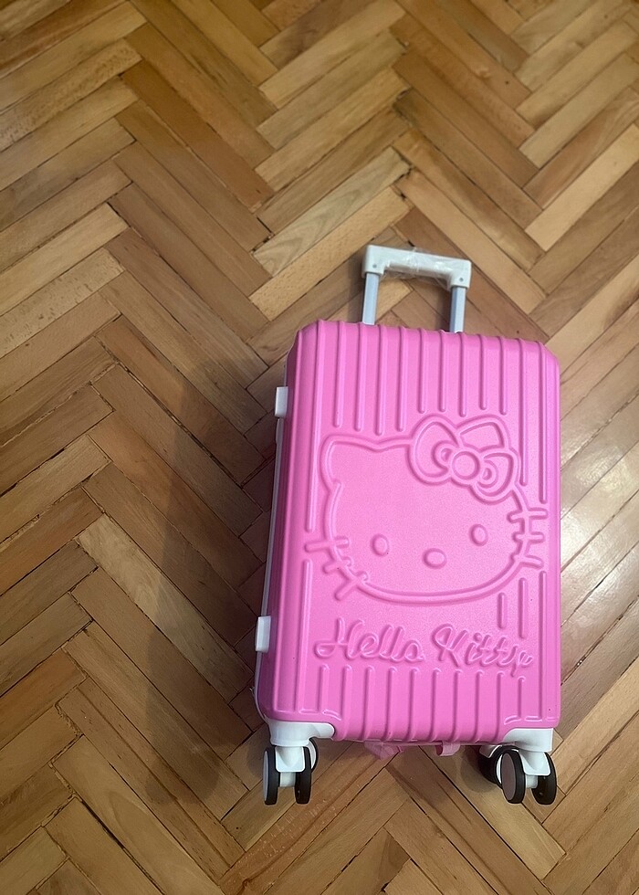 Hello kitty şifreli kabin boy valiz - Görsel 2