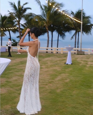 Vintage özel gün elbisesi nikah nişan evden çıkış - Görsel 5
