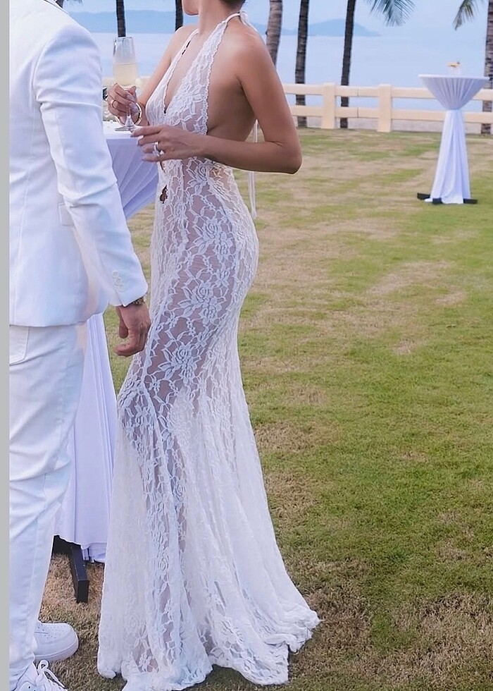 Vintage özel gün elbisesi nikah nişan evden çıkış - Görsel 3