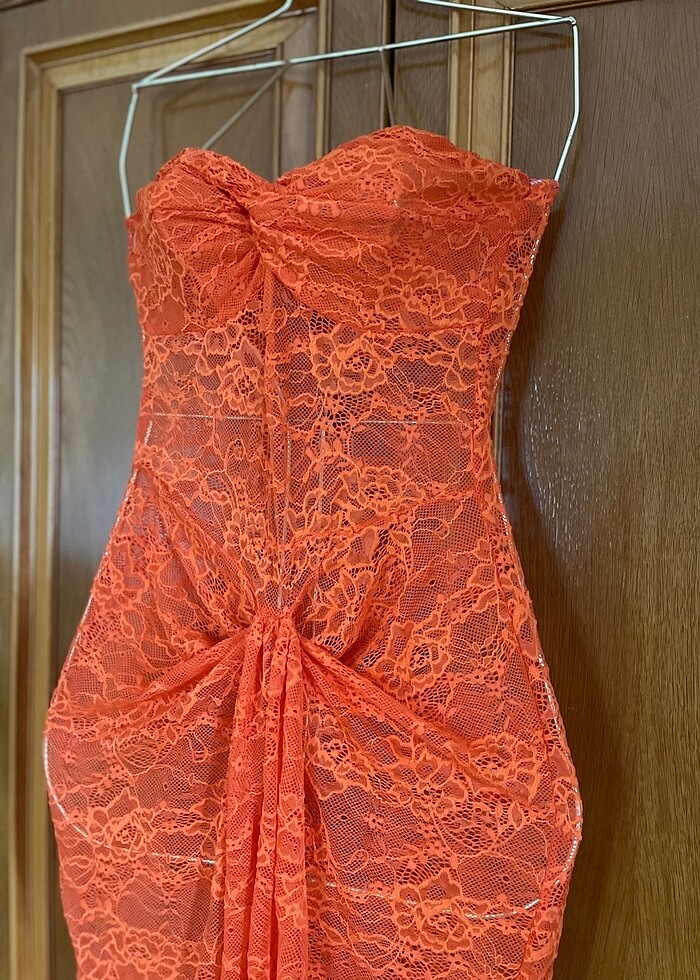 Natalie rolt Dantel plaj/gece elbisesi - Görsel 5