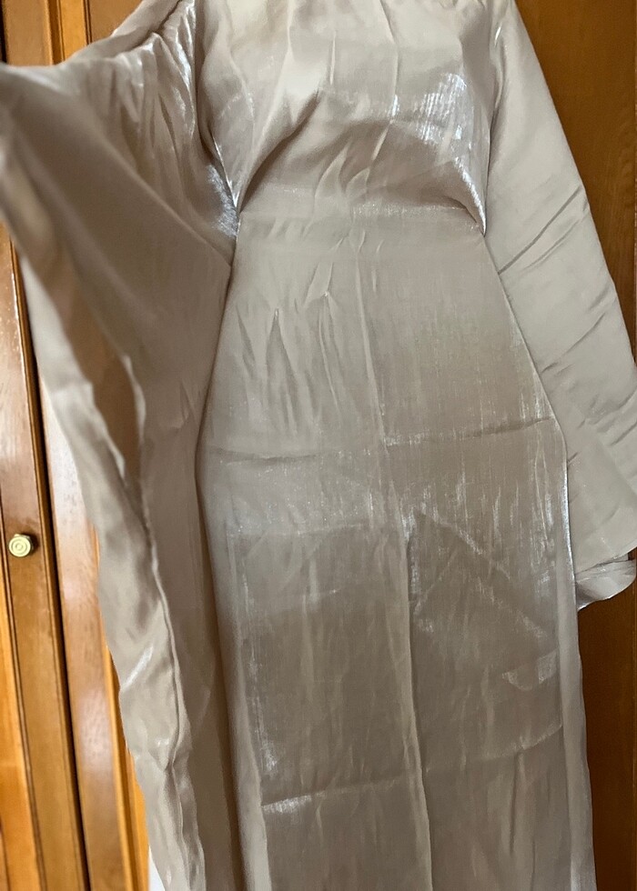 Dubai abaya özel gün elbise butterfly dress abaya - Görsel 4