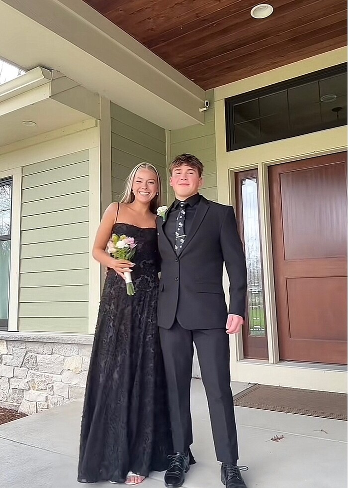 House cb model dantel maksi elbise - Görsel 5