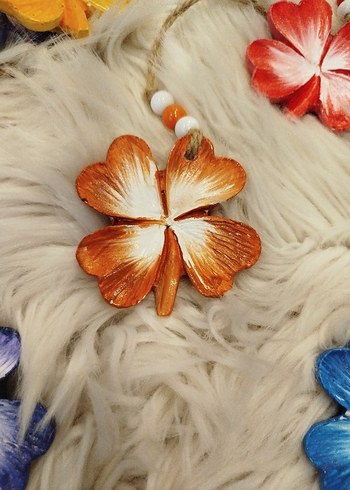 Renkli yonca ve nazar boncuğu - Görsel 3