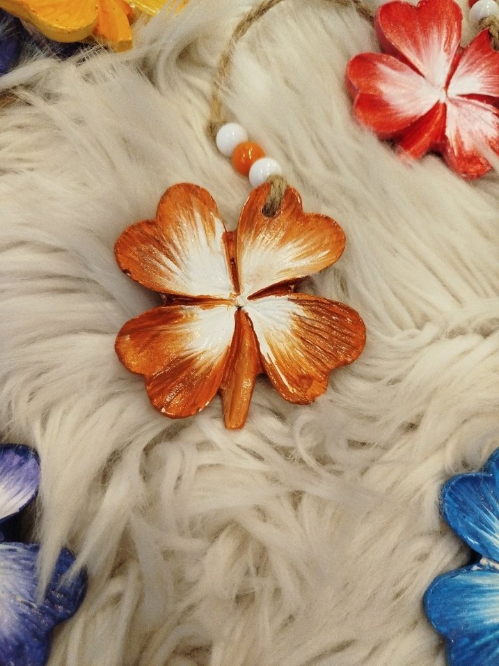 Renkli yonca ve nazar boncuğu - Görsel 3