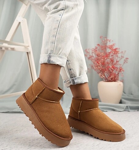 40 Beden Kalın taban markasız ugg