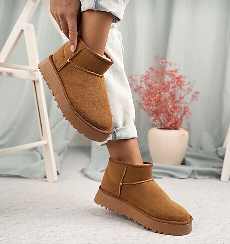 Kalın taban markasız ugg
