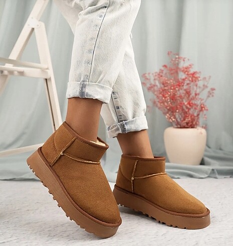 Ugg Kalın taban markasız ugg
