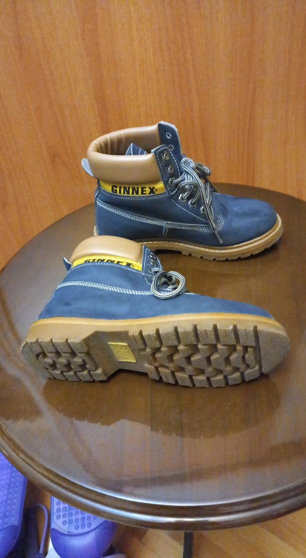 Mavi Kamuflaj Desenli Erkek Bot - Görsel 3