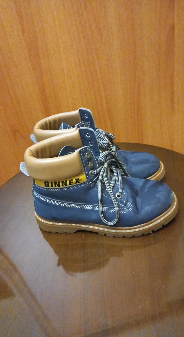 Mavi Kamuflaj Desenli Erkek Bot - Görsel 2