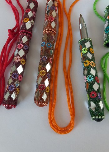 Boncuklu Renkli Bohem Saç Aksesuarları - Görsel 3