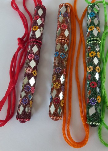 Boncuklu Renkli Bohem Saç Aksesuarları - Görsel 2