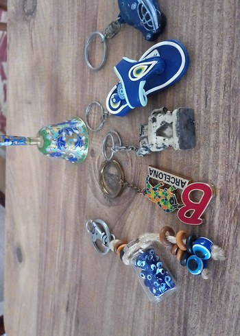 Renkli Boncuklu Bohem Anahtarlık - Görsel 2