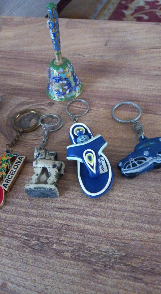 Renkli Boncuklu Bohem Anahtarlık - Görsel 4