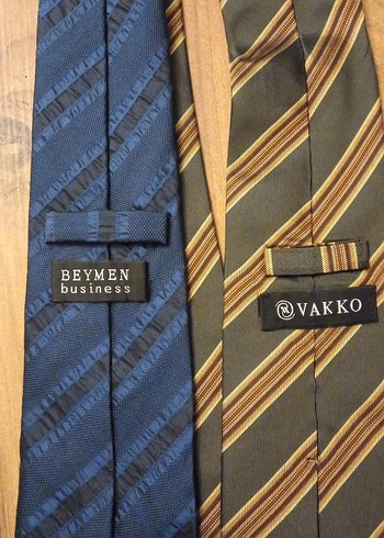 Kahverengi Klasik Erkek Kravatı - Görsel 3