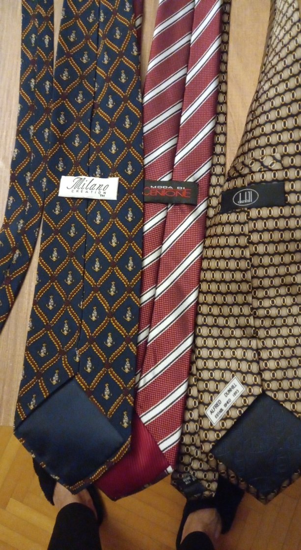 Klasik Desenli Erkek Kravat Seti - Görsel 3