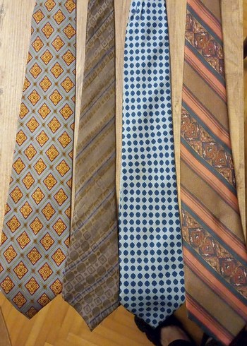 Bohem Tarz Retro Erkek Kravatları - Görsel 2