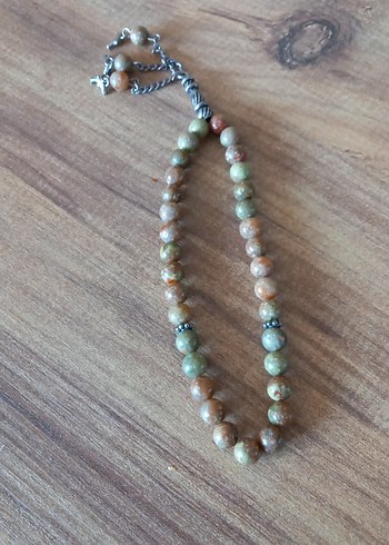 Bohem Tarzı Erkek Tesbih - Turkuaz Tonlar