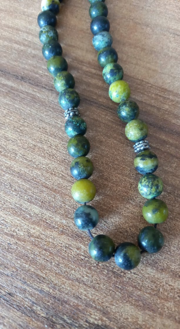 Bohem Tarz Erkek Turkuaz Tesbih - Görsel 3