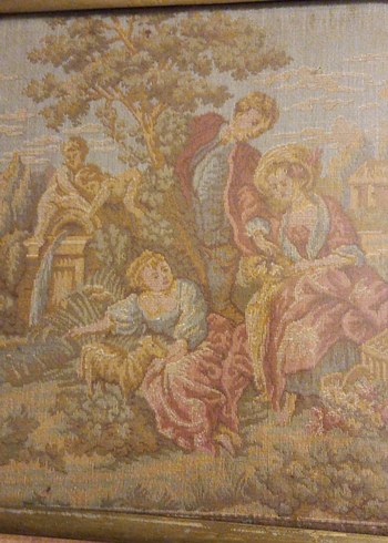 Bej Tonlarında Pastel Renkli Klasik Tablo - Görsel 3