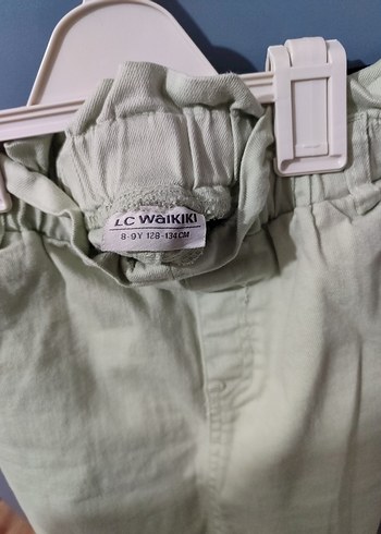 LC Waikiki Kemer Detaylı Kız Çocuk Kot Etek