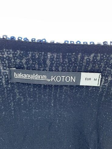 m Beden siyah Renk Koton Yelek %70 İndirimli.