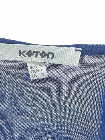 xl Beden lacivert Renk Koton Bluz %70 İndirimli.