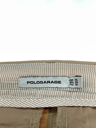 36 Beden camel Renk Polo Garage Mini Şort %70 İndirimli.