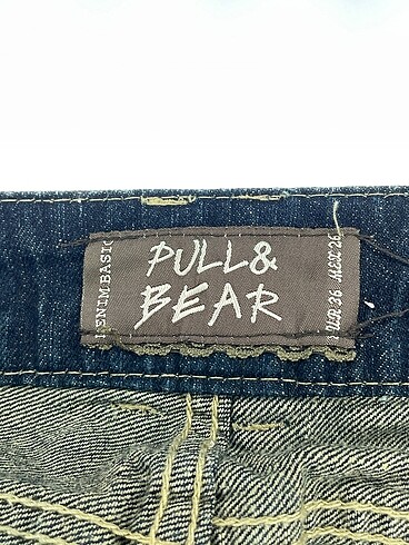 36 Beden lacivert Renk Pull and Bear Mini Etek %70 İndirimli.