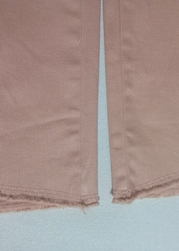 kız çocuk Kumaş Pantolon gül kurusu renginde yeni kullanılmadı - Görsel 4