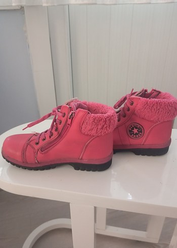 Pembe Kürklü Kız çocuk Bot - Görsel 3