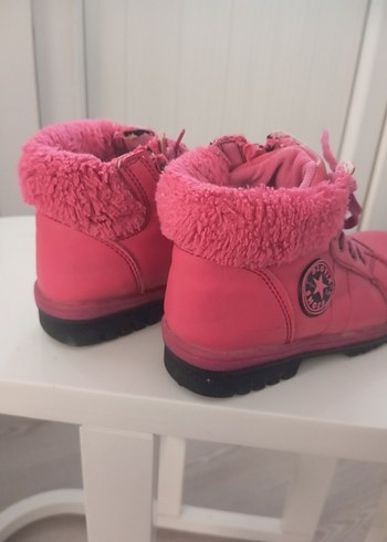 Pembe Kürklü Kız çocuk Bot - Görsel 2