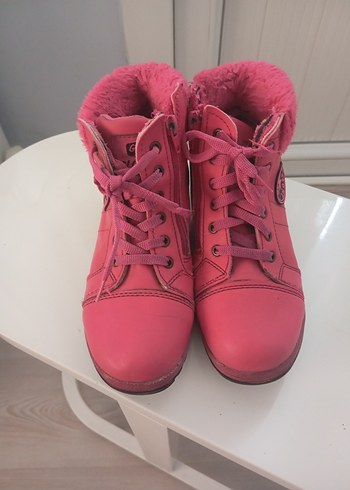 Pembe Kürklü Kız çocuk Bot - Görsel 4