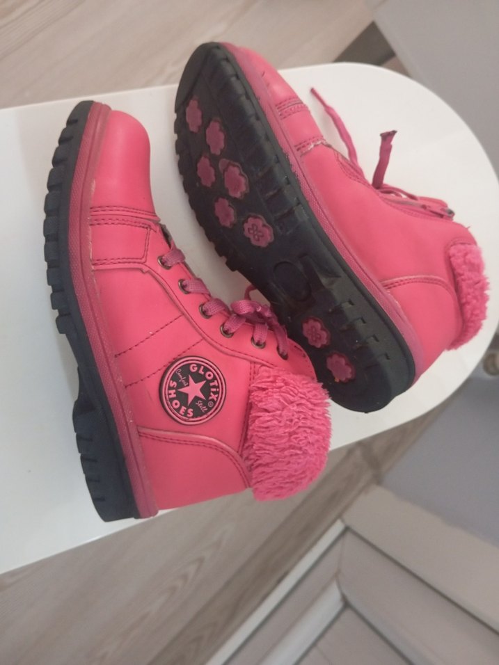 Pembe Kürklü Kız  çocuk Bot - Görsel 5