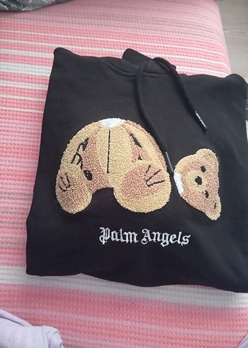 Kapüşonlu Siyah Oversize Sweatshirt - Görsel 4