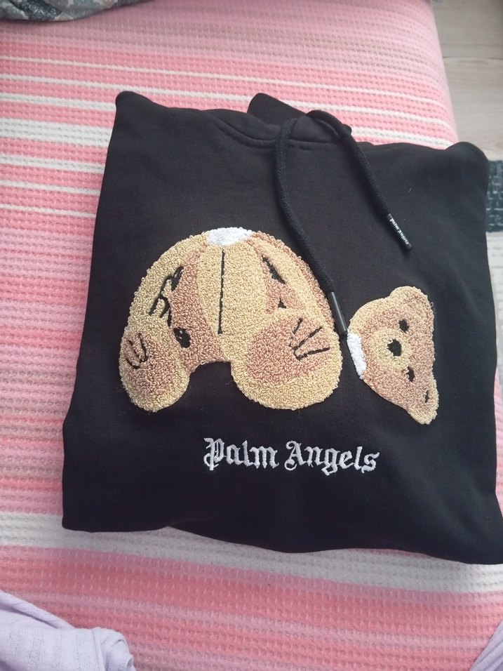 Kapüşonlu Siyah Oversize Sweatshirt - Görsel 4