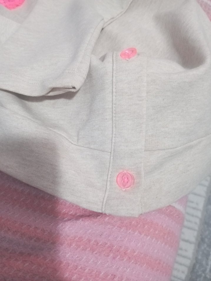 Kızlar için Nakışlı Pembe Bohem Hırka - Görsel 4